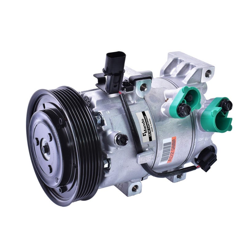 Mando 10A1445 AC Compressor with Clutch Original Equipment (Pre-filled Oil) - Image 1